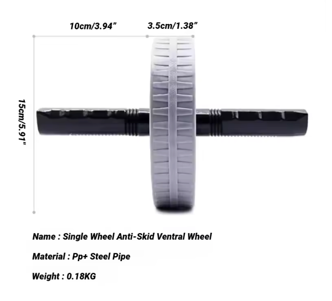 Ab Roller Pro™ – Anti-Slip Core Trainer for Home Workouts